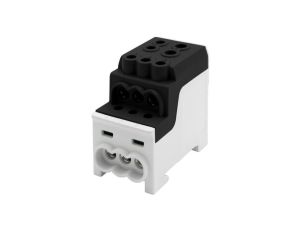 Blok rozdzielczy DBR 200A (1x70,1x35 / 6x16) Al/Cu - czarny