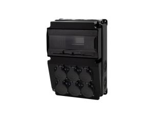 Rozdzielnica LAGO 10M SCENIC - gniazda 6x230V /10 modułów/