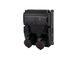 Rozdzielnica CAJA 12M SCENIC - gniazda proste 2x16A 5p, 2x230V /12 modułów/