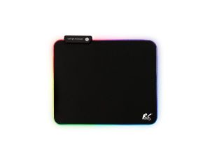 Gamingowa podkładka pod mysz z podświetleniem LED RGB NanoRS, 300x250x4mm, RS704