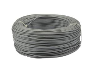 Przewód instalacyjny H07V-K / LgY 1,5 750V szary linka giętka Elektrokabel 25m