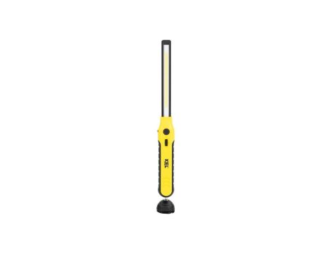 Latarka warsztatowa LED akumulatorowa 1W SMD LED 2x5W COB LED 1000lm 6500K 3,7V 2600 mAh Li-ion magnes LW-3B W-00339