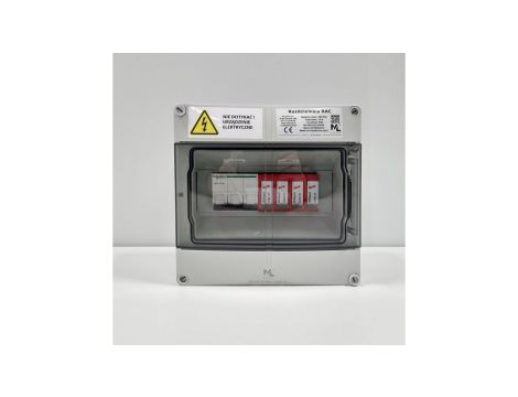 Rozdzielnica AC TYP22 - RAC22/3F/B16A/T2 do 8kW - K60N-B16-3 / IP65 / 400V AC / 1000V DC / WEW.