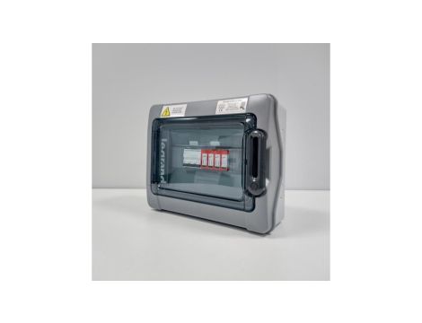 Rozdzielnica AC TYP33.2 - RAC33.2/3F/B25A/T2/UV do 8,2-12,5kW - K60N-B25-3 / IP65 / 400V AC / 1000V DC / ZEW.