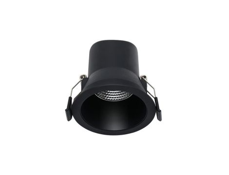Panel Podtynkowy LED Spotlight 9W IP44 3000-4000K Czarny Wpuszczany