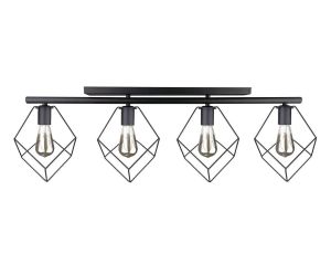 Lampa sufitowa nowoczesna 4xE27 ARNICA BLACK