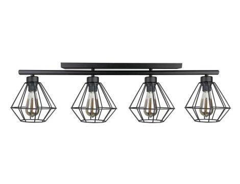 Lampa sufitowa nowoczesna 4xE27 FEBRIS BLACK