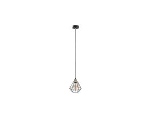 Lampa wisząca loftowa 1xE27 FOSKAL GOLD