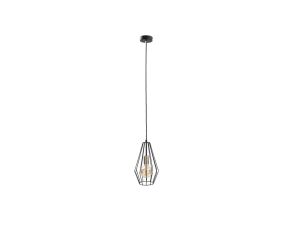 Lampa wisząca loftowa 1xE27 LEX GOLD