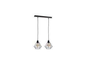 Lampa wisząca loftowa 2xE27 ATWOOD