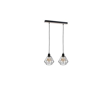 Lampa wisząca loftowa 2xE27 ATWOOD