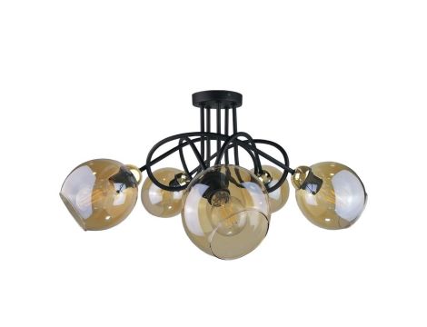 Lampa sufitowa nowoczesna 5xE27 VENUS GOLD