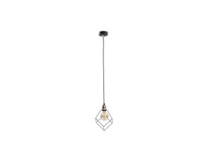 Lampa wisząca loftowa 1xE27 RUBEN GOLD