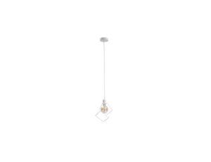 Lampa wisząca loftowa 1xE27 RUBEN WHITE