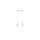 Lampa wisząca loftowa 2xE27 LEX WHITE