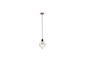 Lampa wisząca loftowa 1xE27 RUBEN WOOD