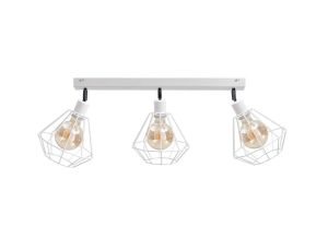 Spot loftowy 3xE27 FOSKAL WHITE