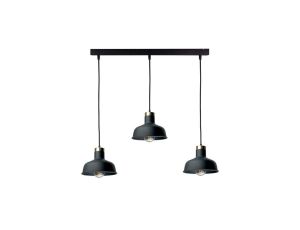 Lampa wisząca nowoczesna 3xE27 HEBE BLACK