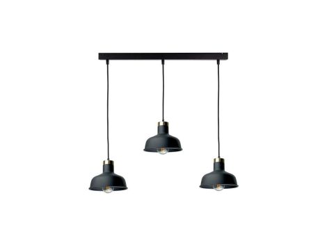 Lampa wisząca nowoczesna 3xE27 HEBE BLACK