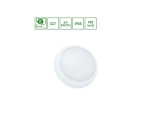 NYMPHEA CITY PRO 2 24/30W CCT 230V 120st IP65 IK08 FI320x80mm BIAŁY okrągła 5 lat gw.