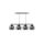 Lampa wisząca nowoczesna 4xE27 STIGMA BLACK LONG