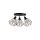 Spot loftowy 3x E27 FOSKAL BLACK