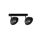 Spot nowoczesny 2xE27 FAUN BLACK