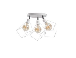 Spot loftowy 3x E27 RUBEN WHITE