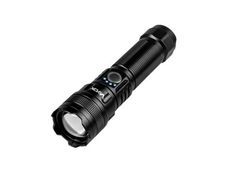 Latarka akumulatorowa taktyczna 600lm 10W LED powerbank VA0179 VAYOX