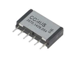Przekaźnik kontaktronowy DPST-NO Ucewki: 5VDC 1A max.200VDC 3570.1429.054