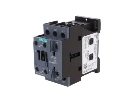 3RT2028-1AF00 Stycznik 3-biegunowy NO x3 Styki pomocnicze NO + NC 110VAC