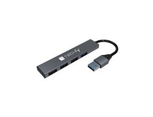 Hub USB 4-portowy 3x USB 2.0 1x USB 3.2 Gen1 IUSB32-HUB4A-3U2SL