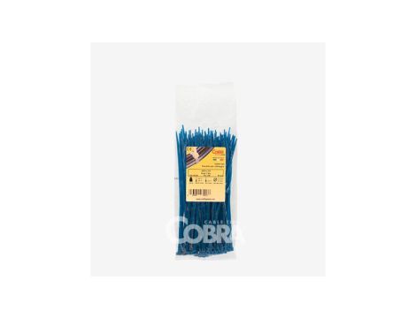 Opaska kablowa 100x2,5 niebieska COBRA /100szt./ 9054C