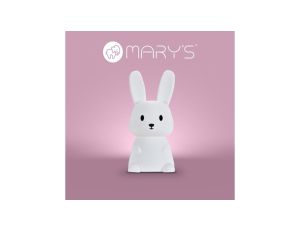 MARYS LAMPKA LED ZAJĄC MAŁY BIAŁY RGB+WW +RC