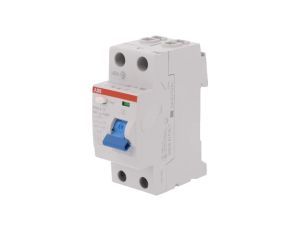 Wyłącznik różnicowy Iznam: 25A, Iróżn: 30mA Prąd udarowy: 5000A 2CSF202101R1250