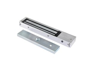 Wodoodporna zwora zewnętrzna do furtek Hartte MSS280S, 280kg z sygnalizacją LED, IP67