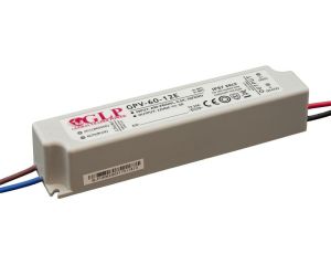 GPV-60-12E Zasilacz impulsowy do LED 60W 12V/5A IP67 hermetyczny