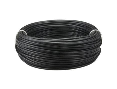 Przewód koncentryczny 75ohm RG59 0,59/3,7/6,15 ekran Cu czarny Technokabel 500m