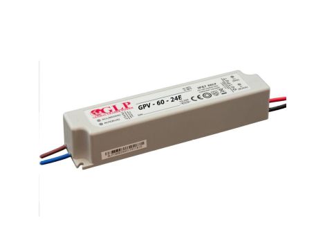 GPV-60-24E Zasilacz impulsowy do LED 60W 24V/2.5A IP67 hermetyczny