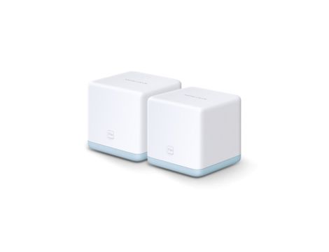 System Mesh Wi-Fi AC1200 Dual Band, 2x RJ45 100Mb/s Mercusys Halo S12 (2-pack)