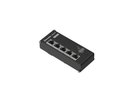 Switch 5x RJ45 100Mb/s, IP30 Teltonika TSF010