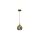 Lampa sufitowa listwa 115cm ze spotami i kulistymi, szklanymi kloszami VOX 10002 biało-czarna TK Lighting