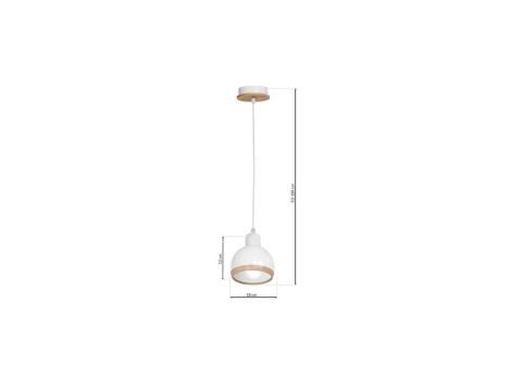 Lampa wisząca z metalowym kloszem w kształcie stożka CONO 10076 TK Lighting
