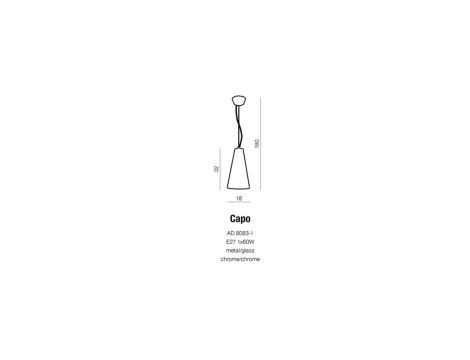 Lampa wisząca TORI czarna, elegancki klosz - druciana klatka na E27 K-3405 CZARNY Kaja Lighting