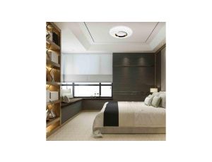 Kinkiet ścienny FLASH WOOD SOSNA LED 30W, barwa neutralna, czarne aluminium 6411 TK Lighting