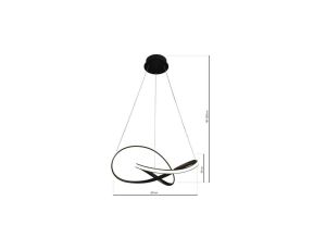 Kinkiet TOP DOWNLIGHT czarny ruchomy GU10 5372 TK Lighting