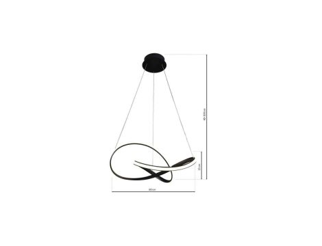 Kinkiet TOP DOWNLIGHT czarny ruchomy GU10 5372 TK Lighting