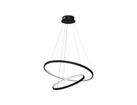 Lampa wisząca ROTONDA BLACK 51W LED ML7942 Milagro