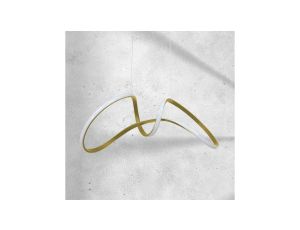 Lampa wisząca z kloszem-stożkiem o średnicy 25cm CONO E27 pomarańczowa 10064 TK Lighting