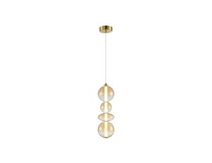 Lampa wisząca DAPHNE AMBER 36W ML0346 Milagro